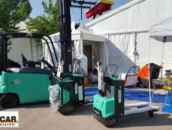 Carrelli elevatori in fiera