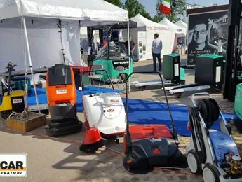 Carrelli elevatori in fiera Tg Car